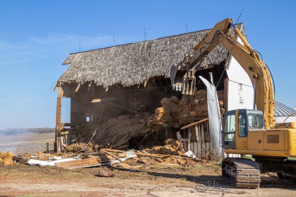 Barn Demolition in Federal Way